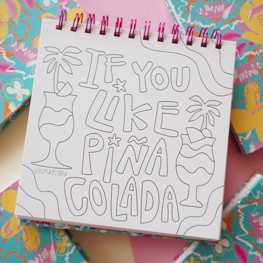 PIÑA COLORING BOOK
