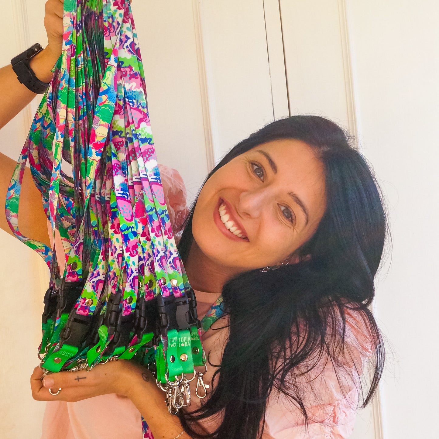 Lanyard Arándano Menta