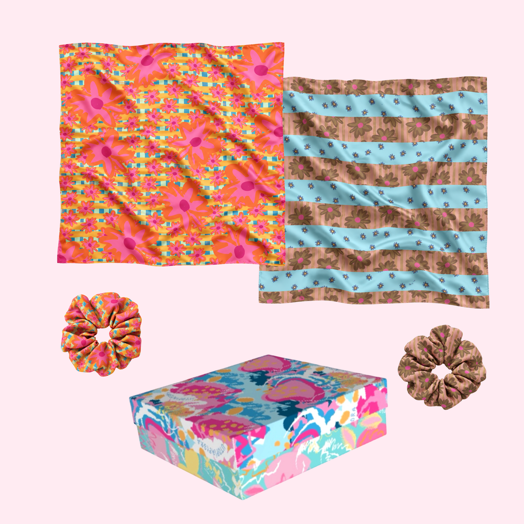 Pañuelos + Scrunchies
