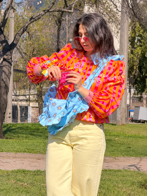 BLUSA AZÚCAR NARANJA