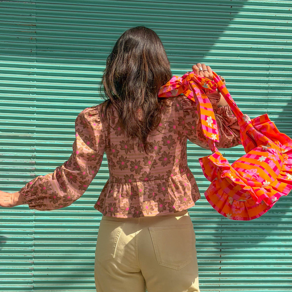 BLUSA AZÚCAR CAFÉ