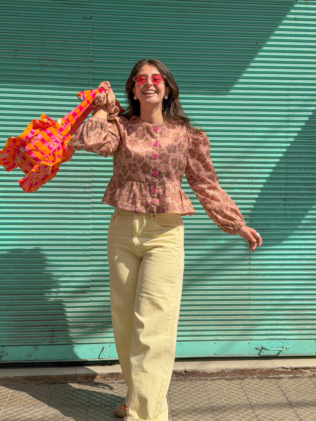 BLUSA AZÚCAR CAFÉ