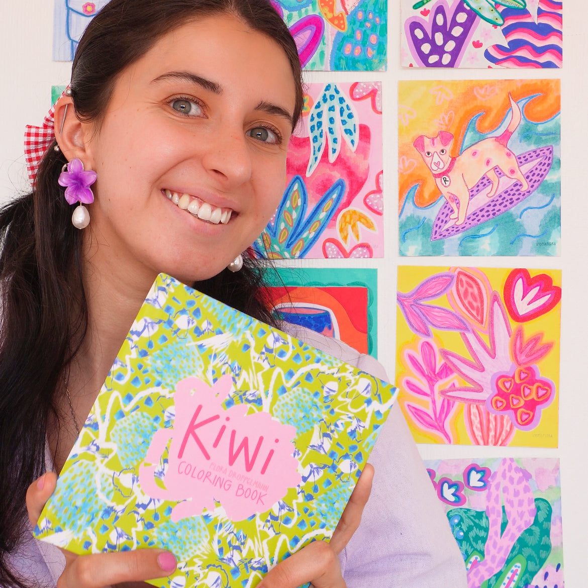 KIWI COLORING BOOK