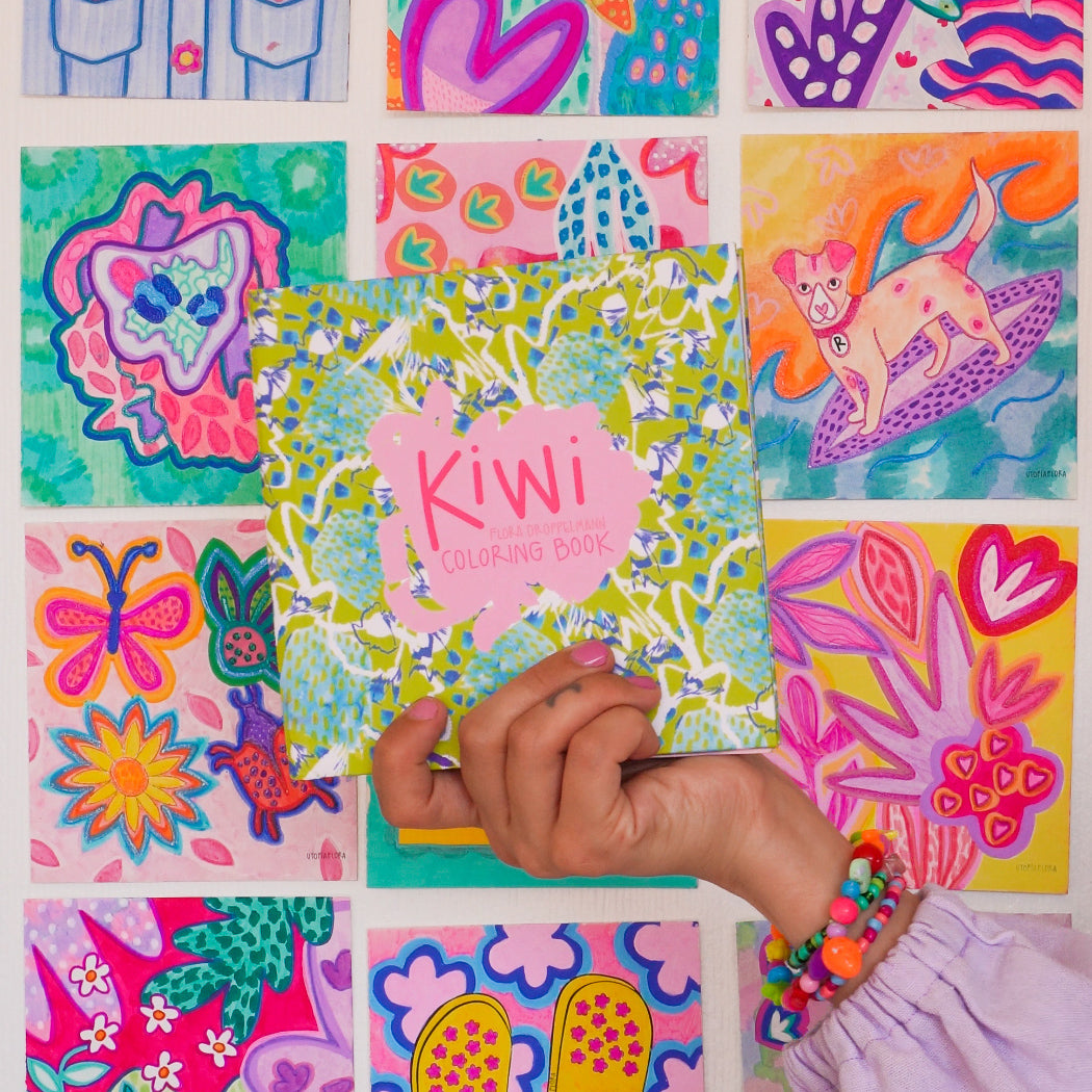 KIWI COLORING BOOK
